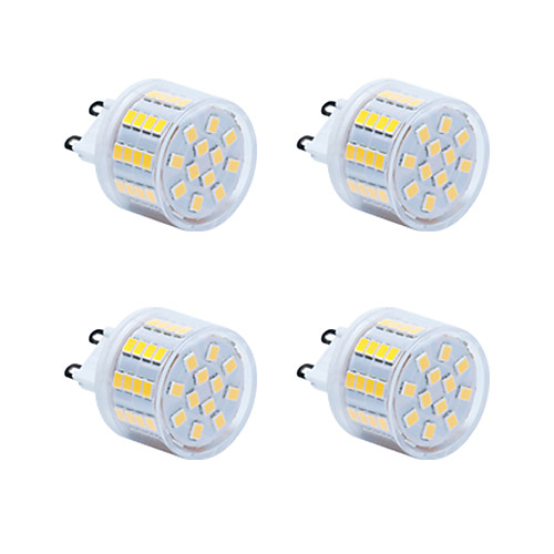 4pcs 8 W LED Corn Lights 800 lm G9 T 52 LED Beads SMD 2835 Party Decorative Warm White White 220 V
4pcs 8 W LED Corn Lights 800 lm G9 T 52 LED Beads SMD 2835 Party Decorative Warm White White 220 V