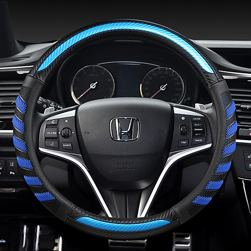 Honda fashion Car Steering Wheel Covers PU Leather 38cm Breathable Anti Slip For universal Four Seasons Auto Accessories
Honda fashion Car Steering Wheel Covers PU Leather 38cm Breathable Anti Slip For universal Four Seasons Auto Accessories