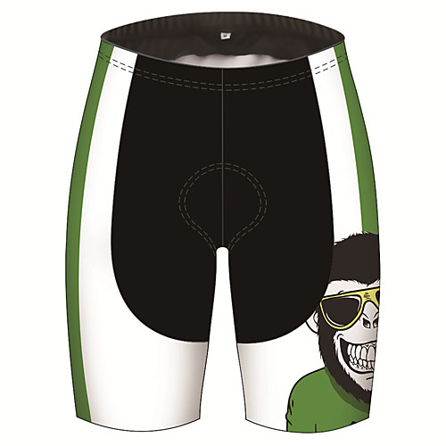 21Grams Women's Cycling Shorts Spandex Bike Shorts Pants Padded Shorts / Chamois Quick Dry Breathable Sports Patchwork Monkey Animal Black / Green Mountain Bike MTB Road Bike Cycling Clothing Apparel
21Grams Women's Cycling Shorts Spandex Bike Shorts Pants Padded Shorts / Chamois Quick Dry Breathable Sports Patchwork Monkey Animal Black / Green Mountain Bike MTB Road Bike Cycling Clothing Apparel