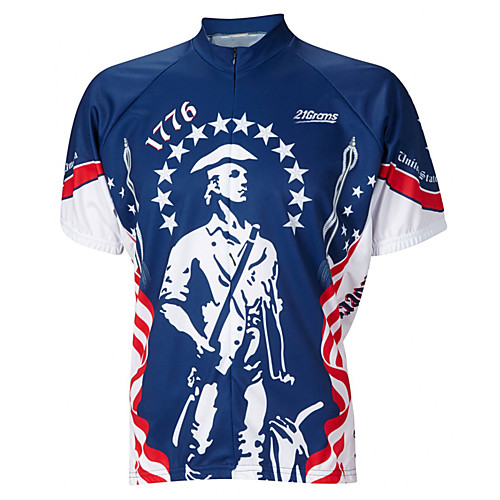 21Grams Men's Short Sleeve Cycling Jersey Summer Spandex Polyester RedBlue Solid Color Stars Bike Jersey Top Mountain Bike MTB Road Bike Cycling UV Resistant Quick Dry Breathable Sports Clothing
21Grams Men's Short Sleeve Cycling Jersey Summer Spandex Polyester RedBlue Solid Color Stars Bike Jersey Top Mountain Bike MTB Road Bike Cycling UV Resistant Quick Dry Breathable Sports Clothing