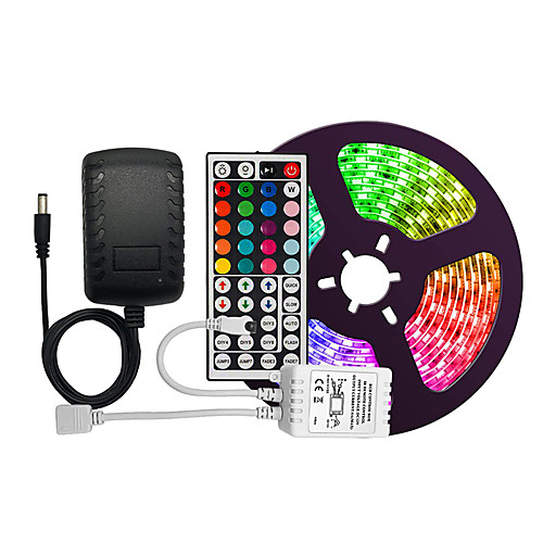 5m Flexible LED Strip Lights Light Sets RGB Tiktok Lights 300 LEDs SMD2835 8mm 1 44Keys Remote Controller 1 x 1A power adapter 1 set Multi Color Cuttable Party Decorative 12 V
5m Flexible LED Strip Lights Light Sets RGB Tiktok Lights 300 LEDs SMD2835 8mm 1 44Keys Remote Controller 1 x 1A power adapter 1 set Multi Color Cuttable Party Decorative 12 V