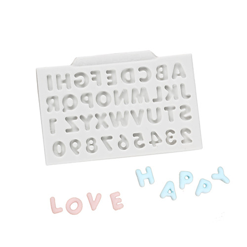 New capital letter number chocolate mold fondant cake silicone mold home baking utensils
New capital letter number chocolate mold fondant cake silicone mold home baking utensils