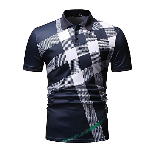 Men's Golf Shirt Tennis Shirt Color Block Short Sleeve Daily Slim Tops Basic Shirt Collar Blue White Black
Men's Golf Shirt Tennis Shirt Color Block Short Sleeve Daily Slim Tops Basic Shirt Collar Blue White Black