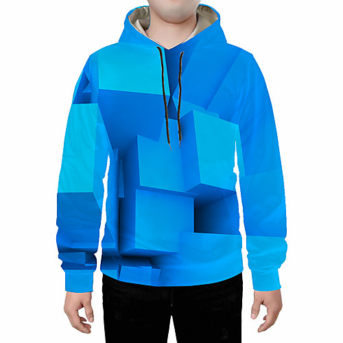 Men's Plus Size Pullover Hoodie Sweatshirt Color Block Abstract 3D Hooded Daily Going out 3D Print 3D Print Casual Hoodies Sweatshirts Blue
Men's Plus Size Pullover Hoodie Sweatshirt Color Block Abstract 3D Hooded Daily Going out 3D Print 3D Print Casual Hoodies Sweatshirts Blue