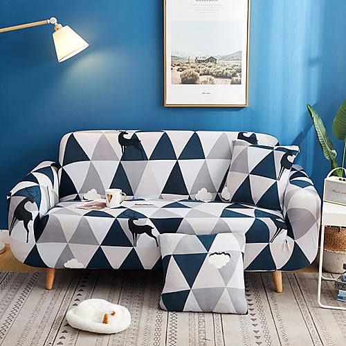 Geometric Triangle Print Dustproof All-powerful Slipcovers Stretch Sofa Cover Super Soft Fabric Couch Cover with One Free Pillow Case
Geometric Triangle Print Dustproof All-powerful Slipcovers Stretch Sofa Cover Super Soft Fabric Couch Cover with One Free Pillow Case