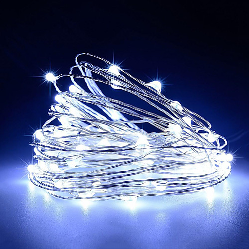USB Operated Copper Wire Starry Lights 10m 100 LED String USB DC 5V for Chritsmas Wedding Halloween Patio Party 1pc
USB Operated Copper Wire Starry Lights 10m 100 LED String USB DC 5V for Chritsmas Wedding Halloween Patio Party 1pc