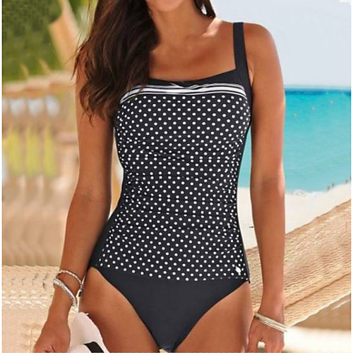 Women's One Piece Beach Wear Swimsuit Slim Black Swimwear Bathing Suits / Padded Bras
Women's One Piece Beach Wear Swimsuit Slim Black Swimwear Bathing Suits / Padded Bras
