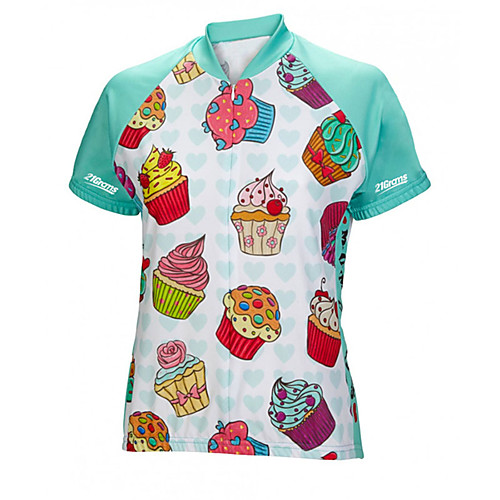21Grams Women's Short Sleeve Cycling Jersey Summer Spandex Polyester Sky BlueWhite Solid Color Novelty Bike Jersey Top Mountain Bike MTB Road Bike Cycling UV Resistant Quick Dry Breathable Sports
21Grams Women's Short Sleeve Cycling Jersey Summer Spandex Polyester Sky BlueWhite Solid Color Novelty Bike Jersey Top Mountain Bike MTB Road Bike Cycling UV Resistant Quick Dry Breathable Sports