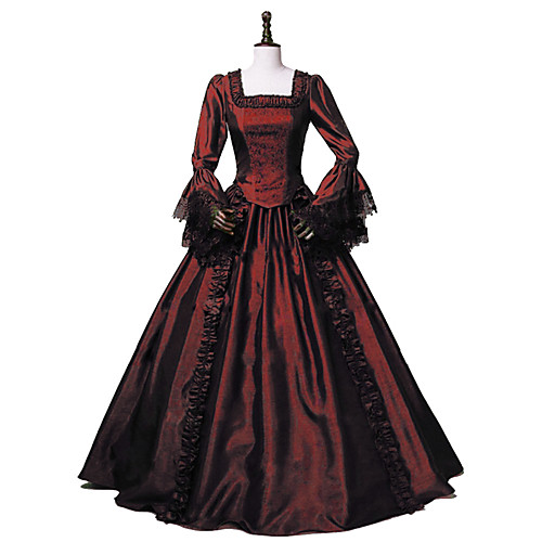 Princess Maria Antonietta Rococo Victorian Vacation Dress Dress Prom Dress Women's Cotton Costume Black Vintage Cosplay Prom Party & Evening Long Sleeve Ankle Length Plus Size
Princess Maria Antonietta Rococo Victorian Vacation Dress Dress Prom Dress Women's Cotton Costume Black Vintage Cosplay Prom Party & Evening Long Sleeve Ankle Length Plus Size