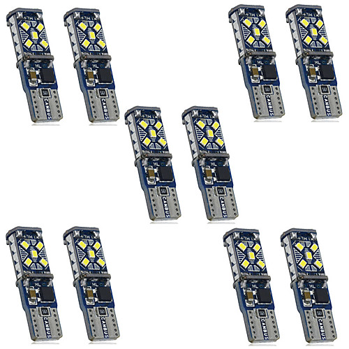 10pcs DC12-24V Canbus W5W Car Light Clearance T10 15SMD LED No error Bulbs trunk signal 194 White Side Marker Lights
10pcs DC12-24V Canbus W5W Car Light Clearance T10 15SMD LED No error Bulbs trunk signal 194 White Side Marker Lights