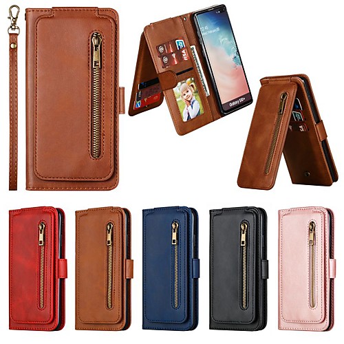 Case For Samsung Galaxy S10E(S10 Lite) / S10 Plus / S9 Plus Wallet / Card Holder / Shockproof Full Body Cases Solid Colored PU Leather Case For Samsung Galaxy S7 Edge / S8 Plus / S10 / S9 / S8
Case For Samsung Galaxy S10E(S10 Lite) / S10 Plus / S9 Plus Wallet / Card Holder / Shockproof Full Body Cases Solid Colored PU Leather Case For Samsung Galaxy S7 Edge / S8 Plus / S10 / S9 / S8