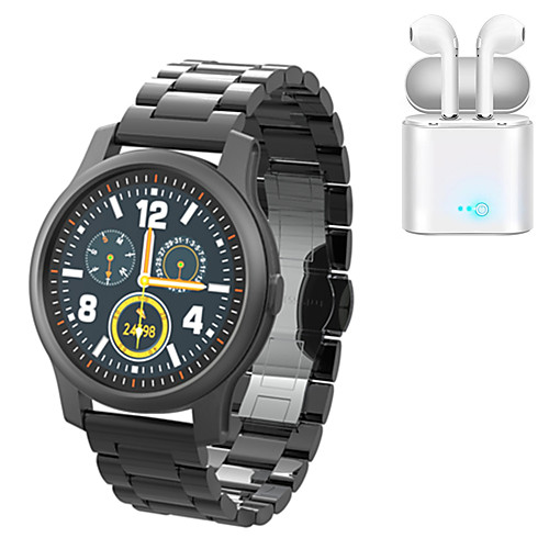 P12 Stainless Steel Fitness Tracker for IOS/Android Phones, Sports Smartwatch Support Notify/Heart Rate Monitor
P12 Stainless Steel Fitness Tracker for IOS/Android Phones, Sports Smartwatch Support Notify/Heart Rate Monitor