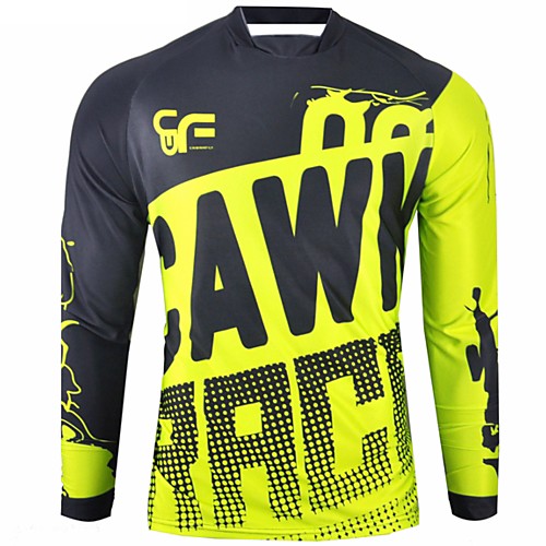 CAWANFLY Men's Long Sleeve Cycling Jersey Downhill Jersey Dirt Bike Jersey Winter Summer Polyester Black Patchwork Novelty Bike Jersey Top Mountain Bike MTB Quick Dry Breathable Back Pocket Sports
CAWANFLY Men's Long Sleeve Cycling Jersey Downhill Jersey Dirt Bike Jersey Winter Summer Polyester Black Patchwork Novelty Bike Jersey Top Mountain Bike MTB Quick Dry Breathable Back Pocket Sports