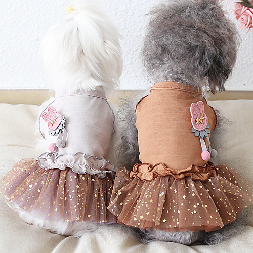 Dog Costume Dress Dog Clothes Breathable Gray Coffee Costume Beagle Bichon Frise Chihuahua Cotton Polka Dot Voiles & Sheers Rabbit / Bunny Party Cute XS S M L XL
Dog Costume Dress Dog Clothes Breathable Gray Coffee Costume Beagle Bichon Frise Chihuahua Cotton Polka Dot Voiles & Sheers Rabbit / Bunny Party Cute XS S M L XL