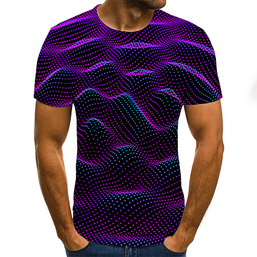 Men's T shirt Shirt Geometric 3D Plus Size Print Short Sleeve Daily Tops Basic Streetwear Round Neck Black
Men's T shirt Shirt Geometric 3D Plus Size Print Short Sleeve Daily Tops Basic Streetwear Round Neck Black