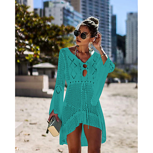 Women's A Line Dress Blue Blushing Pink Green Royal Blue Orange White Black Red Beige Light Blue Long Sleeve Solid Color Cut Out V Neck Casual Flare Cuff Sleeve Loose One-Size
Women's A Line Dress Blue Blushing Pink Green Royal Blue Orange White Black Red Beige Light Blue Long Sleeve Solid Color Cut Out V Neck Casual Flare Cuff Sleeve Loose One-Size