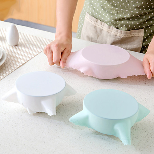 3pcs Multi-Functional Universal Silicone Food Wrap Reusable Refrigerator Food Storage Cover Wrap Cling Film Kitchen
3pcs Multi-Functional Universal Silicone Food Wrap Reusable Refrigerator Food Storage Cover Wrap Cling Film Kitchen