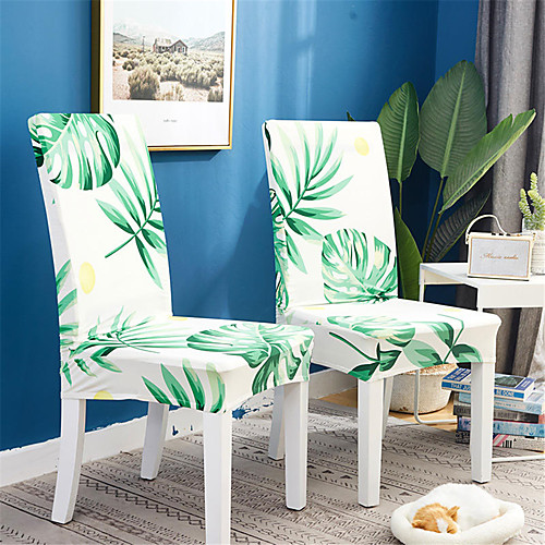 2 Pack Green Leaves Print Super Fit Stretch Chair Cover Stretch Removable Washable Dining Room Chair Protector Slipcovers Home Decor Dining Room Seat Cover
2 Pack Green Leaves Print Super Fit Stretch Chair Cover Stretch Removable Washable Dining Room Chair Protector Slipcovers Home Decor Dining Room Seat Cover