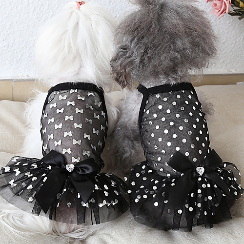 Dog Costume Dress Dog Clothes Breathable Rainbow White Black Costume Beagle Bichon Frise Chihuahua Fabric Polka Dot Voiles & Sheers Bowknot Stylish Casual / Sporty XS S M L XL
Dog Costume Dress Dog Clothes Breathable Rainbow White Black Costume Beagle Bichon Frise Chihuahua Fabric Polka Dot Voiles & Sheers Bowknot Stylish Casual / Sporty XS S M L XL