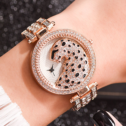Women's Quartz Watches Casual Fashion Silver Gold Rose Gold Alloy Chinese Quartz Rose Gold Gold Silver Leopard Casual Watch Cool 30 m 1 pc Analog One Year Battery Life
Women's Quartz Watches Casual Fashion Silver Gold Rose Gold Alloy Chinese Quartz Rose Gold Gold Silver Leopard Casual Watch Cool 30 m 1 pc Analog One Year Battery Life