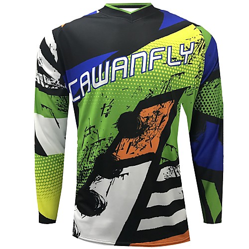 CAWANFLY Men's Long Sleeve Cycling Jersey Downhill Jersey Dirt Bike Jersey Winter Summer Polyester Black Patchwork Geometic Novelty Bike Jersey Top Mountain Bike MTB Quick Dry Breathable Back Pocket
CAWANFLY Men's Long Sleeve Cycling Jersey Downhill Jersey Dirt Bike Jersey Winter Summer Polyester Black Patchwork Geometic Novelty Bike Jersey Top Mountain Bike MTB Quick Dry Breathable Back Pocket