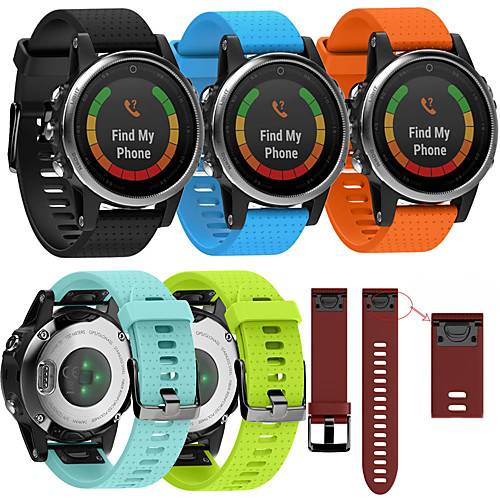 Smart Watch Band for Garmin 1 pcs Sport Band Silicone Replacement Wrist Strap for Fenix 5s
Smart Watch Band for Garmin 1 pcs Sport Band Silicone Replacement Wrist Strap for Fenix 5s