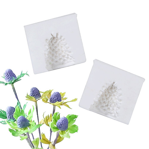2pcs Eryngium flower heart pattern mold fondant cake silicone mold home baking tools
2pcs Eryngium flower heart pattern mold fondant cake silicone mold home baking tools