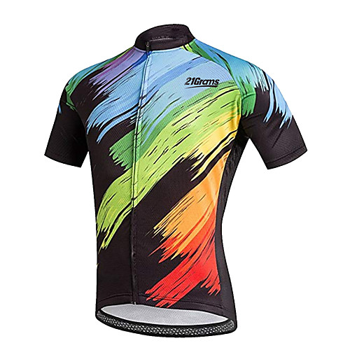 21Grams Men's Short Sleeve Cycling Jersey Summer Spandex Polyester Black / Blue Gradient Solid Color Bike Jersey Top Mountain Bike MTB Road Bike Cycling UV Resistant Quick Dry Breathable Sports
21Grams Men's Short Sleeve Cycling Jersey Summer Spandex Polyester Black / Blue Gradient Solid Color Bike Jersey Top Mountain Bike MTB Road Bike Cycling UV Resistant Quick Dry Breathable Sports