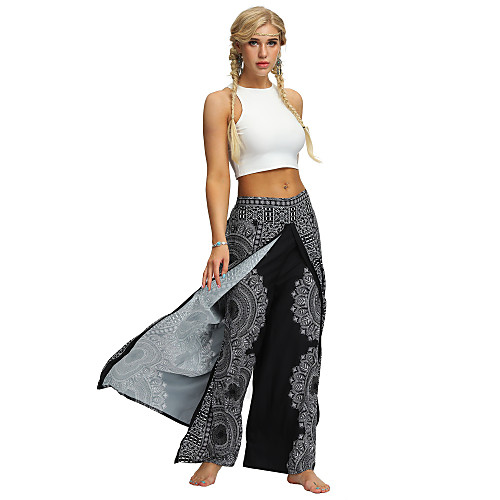 Women's Yoga Boho Comfort Plus Size Loose Pants Pants Pattern Full Length Print High Waist Green Black Red
Women's Yoga Boho Comfort Plus Size Loose Pants Pants Pattern Full Length Print High Waist Green Black Red