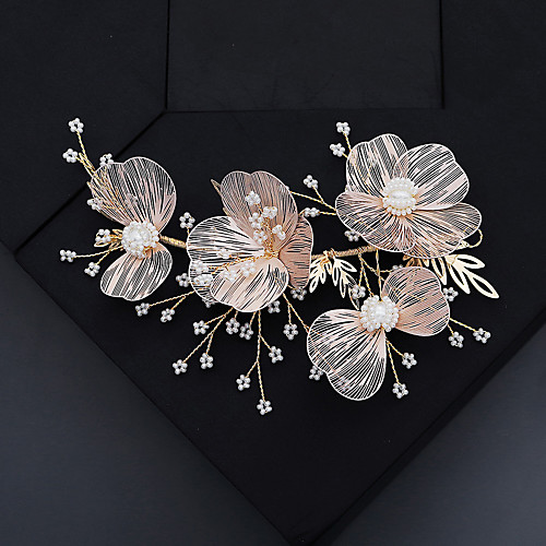 Women's Headbands For Wedding Anniversary Gift Formal Pearl Copper Alloy Blushing Pink 1pc
Women's Headbands For Wedding Anniversary Gift Formal Pearl Copper Alloy Blushing Pink 1pc