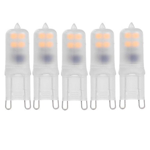 5pcs 2 W LED Bi-pin Lights 180-200 lm G9 T 8 LED Beads SMD 2835 Decorative Warm White White 220-240 V 110-120 V
5pcs 2 W LED Bi-pin Lights 180-200 lm G9 T 8 LED Beads SMD 2835 Decorative Warm White White 220-240 V 110-120 V
