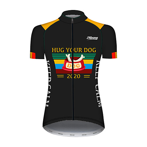 21Grams Women's Short Sleeve Cycling Jersey Summer Spandex Polyester Black / Yellow Solid Color Bone Bike Jersey Top Mountain Bike MTB Road Bike Cycling UV Resistant Quick Dry Breathable Sports
21Grams Women's Short Sleeve Cycling Jersey Summer Spandex Polyester Black / Yellow Solid Color Bone Bike Jersey Top Mountain Bike MTB Road Bike Cycling UV Resistant Quick Dry Breathable Sports