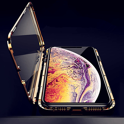 Magnetically-adsorbed metal case for iPhone 12 11 Pro XR X XS Max 6 6S 7 8 Plus double-sided tempered glass full phone protective case
Magnetically-adsorbed metal case for iPhone 12 11 Pro XR X XS Max 6 6S 7 8 Plus double-sided tempered glass full phone protective case