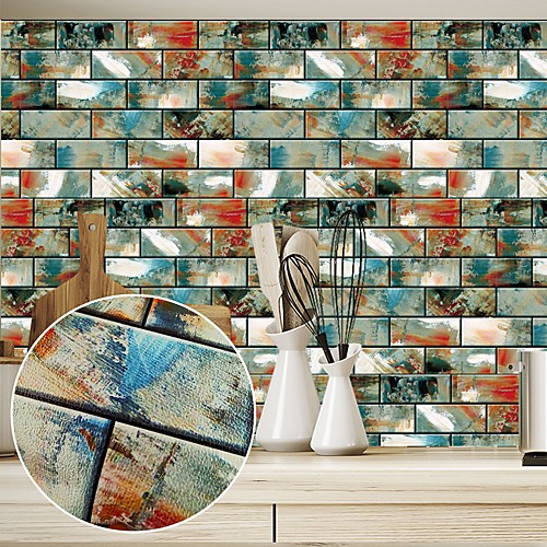 3D Brick Wall Stickers Kitchen Bathroom Decoration Stickers Waterproof Floor Stickers Wall Decals Wall Mural Home Decor 5923cm
3D Brick Wall Stickers Kitchen Bathroom Decoration Stickers Waterproof Floor Stickers Wall Decals Wall Mural Home Decor 5923cm