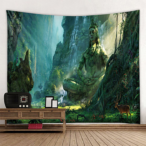 Wall Tapestry Art Decor Blanket Curtain Picnic Tablecloth Hanging Home Bedroom Living Room Dorm Decoration Fantasy Fairy Tale Buddha Forest
Wall Tapestry Art Decor Blanket Curtain Picnic Tablecloth Hanging Home Bedroom Living Room Dorm Decoration Fantasy Fairy Tale Buddha Forest