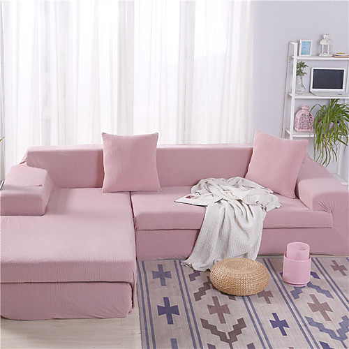 Basic Solid Plush Dustproof All-powerful Slipcovers Stretch L shaped sofa Cover Super Soft Fabric Couch Cover with One Free Pillow Case
Basic Solid Plush Dustproof All-powerful Slipcovers Stretch L shaped sofa Cover Super Soft Fabric Couch Cover with One Free Pillow Case