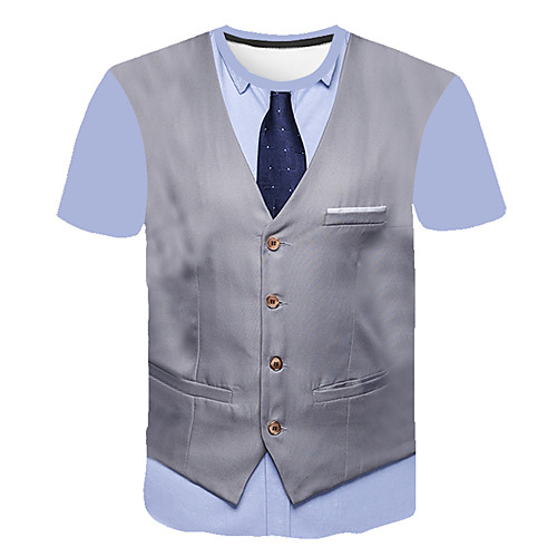 Men's T shirt Shirt 3D Print Graphic Abstract 3D Print Short Sleeve Going out Tops Business Streetwear Round Neck Wine Light gray Navy Blue / Work
Men's T shirt Shirt 3D Print Graphic Abstract 3D Print Short Sleeve Going out Tops Business Streetwear Round Neck Wine Light gray Navy Blue / Work