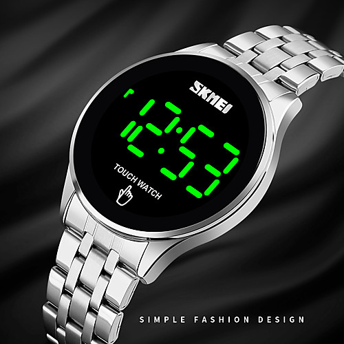 SKMEI Men's Digital Watch Digital Quartz Modern Style Stylish Minimalist Water Resistant / Waterproof Calendar / date / day LED Light / One Year / Stainless Steel
SKMEI Men's Digital Watch Digital Quartz Modern Style Stylish Minimalist Water Resistant / Waterproof Calendar / date / day LED Light / One Year / Stainless Steel