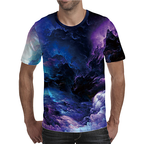 Men's T shirt Shirt Color Block Geometric 3D Plus Size Print Short Sleeve Holiday Tops Streetwear Exaggerated Round Neck Rainbow
Men's T shirt Shirt Color Block Geometric 3D Plus Size Print Short Sleeve Holiday Tops Streetwear Exaggerated Round Neck Rainbow
