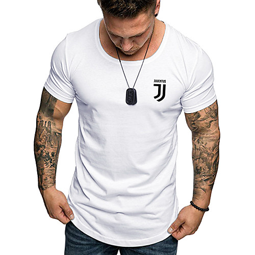 Men's T shirt Shirt Graphic Solid Colored Print Short Sleeve Daily Slim Tops Cotton Business Basic Round Neck White Black Khaki / Sports
Men's T shirt Shirt Graphic Solid Colored Print Short Sleeve Daily Slim Tops Cotton Business Basic Round Neck White Black Khaki / Sports