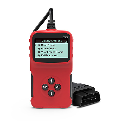 Universal OBDII Diagnostic Tool Scanner Code Reader Car Code Scan for All 1996 and Newer OBDII Compliant Vehicles V309 ELM327 Engine Code Readers For Automobile Multilingual OBDII Car Repair Scan Tool
Universal OBDII Diagnostic Tool Scanner Code Reader Car Code Scan for All 1996 and Newer OBDII Compliant Vehicles V309 ELM327 Engine Code Readers For Automobile Multilingual OBDII Car Repair Scan Tool
