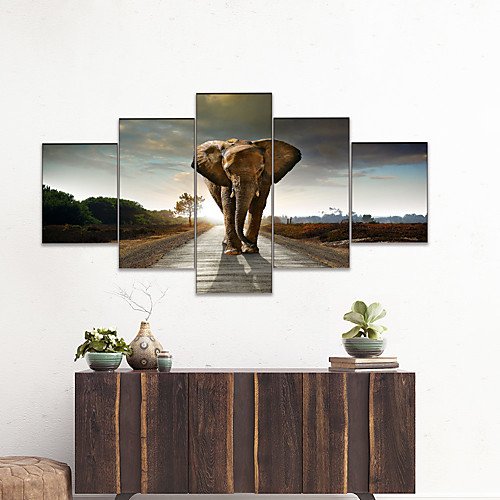 5 Panel Wall Art Canvas Prints Painting Artwork Picture Animal Elephant Home Decoration Décor No Frame Unframed Unstretched
5 Panel Wall Art Canvas Prints Painting Artwork Picture Animal Elephant Home Decoration Décor No Frame Unframed Unstretched