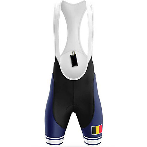 21Grams Men's Cycling Bib Shorts Spandex Bike Bib Shorts Pants Padded Shorts / Chamois Quick Dry Breathable Sports Solid Color Belgium National Flag Blue / White Mountain Bike MTB Road Bike Cycling
21Grams Men's Cycling Bib Shorts Spandex Bike Bib Shorts Pants Padded Shorts / Chamois Quick Dry Breathable Sports Solid Color Belgium National Flag Blue / White Mountain Bike MTB Road Bike Cycling