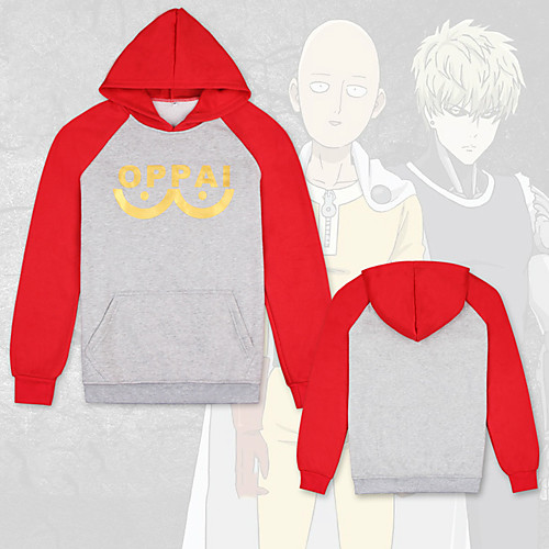 Inspired by ONE PUNCH-MAN Cosplay Costume Hoodie Pure Cotton Color Block Hoodie For Women's / Men's
Inspired by ONE PUNCH-MAN Cosplay Costume Hoodie Pure Cotton Color Block Hoodie For Women's / Men's