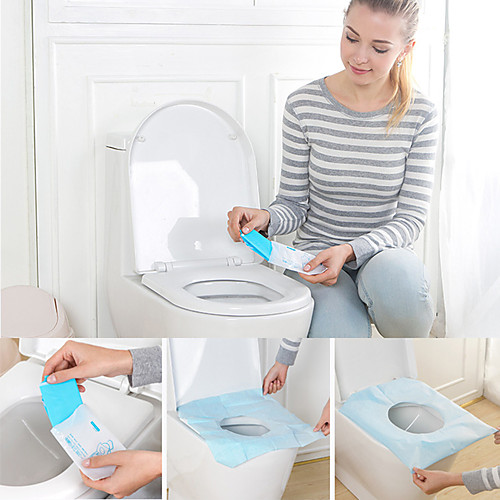 10pcs Disposable Toilet Paper Hotels Universal Toilet Sticker Seat Cover Business Travel Stool Set Health Safety Protective Film
10pcs Disposable Toilet Paper Hotels Universal Toilet Sticker Seat Cover Business Travel Stool Set Health Safety Protective Film