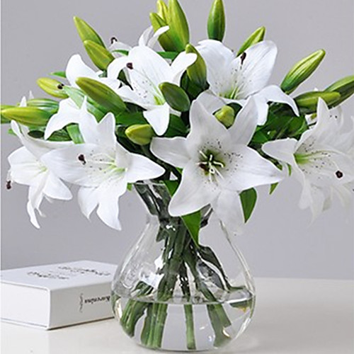 1pcs Artificial Lily Artificial Flower Home Living Room Decoration Display Flower 37cm
1pcs Artificial Lily Artificial Flower Home Living Room Decoration Display Flower 37cm