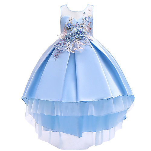 Princess Dress Party Costume Flower Girl Dress Girls' Movie Cosplay Princess Pink Beige Light Blue Dress Children's Day Masquerade Polyester
Princess Dress Party Costume Flower Girl Dress Girls' Movie Cosplay Princess Pink Beige Light Blue Dress Children's Day Masquerade Polyester