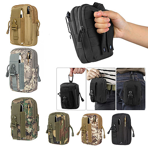 1 L Waist Bag / Waist pack Military Tactical Backpack Fast Dry Multifunctional Wear Resistance Outdoor Hunting Fishing Hiking Cloth Nylon ACU Color Jungle camouflage Digital Jungle
1 L Waist Bag / Waist pack Military Tactical Backpack Fast Dry Multifunctional Wear Resistance Outdoor Hunting Fishing Hiking Cloth Nylon ACU Color Jungle camouflage Digital Jungle
