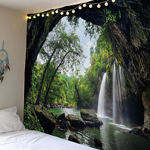 Wall Tapestry Art Decor Blanket Curtain Picnic Tablecloth Hanging Home Bedroom Living Room Dorm Decoration Mooie Cave Landscape Tree Forest Waterfall River
Wall Tapestry Art Decor Blanket Curtain Picnic Tablecloth Hanging Home Bedroom Living Room Dorm Decoration Mooie Cave Landscape Tree Forest Waterfall River