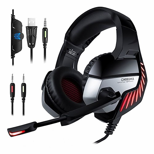 ONIKUMA K5/K5 Pro Gaming Headset Drive-by-wire Wired Stereo Volume Control HIFI Deep Bass Esports LED Headphones
ONIKUMA K5/K5 Pro Gaming Headset Drive-by-wire Wired Stereo Volume Control HIFI Deep Bass Esports LED Headphones